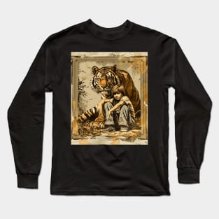 Calvin and Hobbes Language Long Sleeve T-Shirt